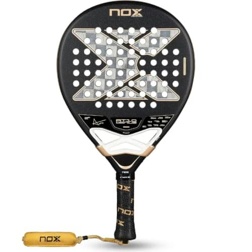 راکت AT10 Genius 18K آگوستین تاپیا پدل NOX